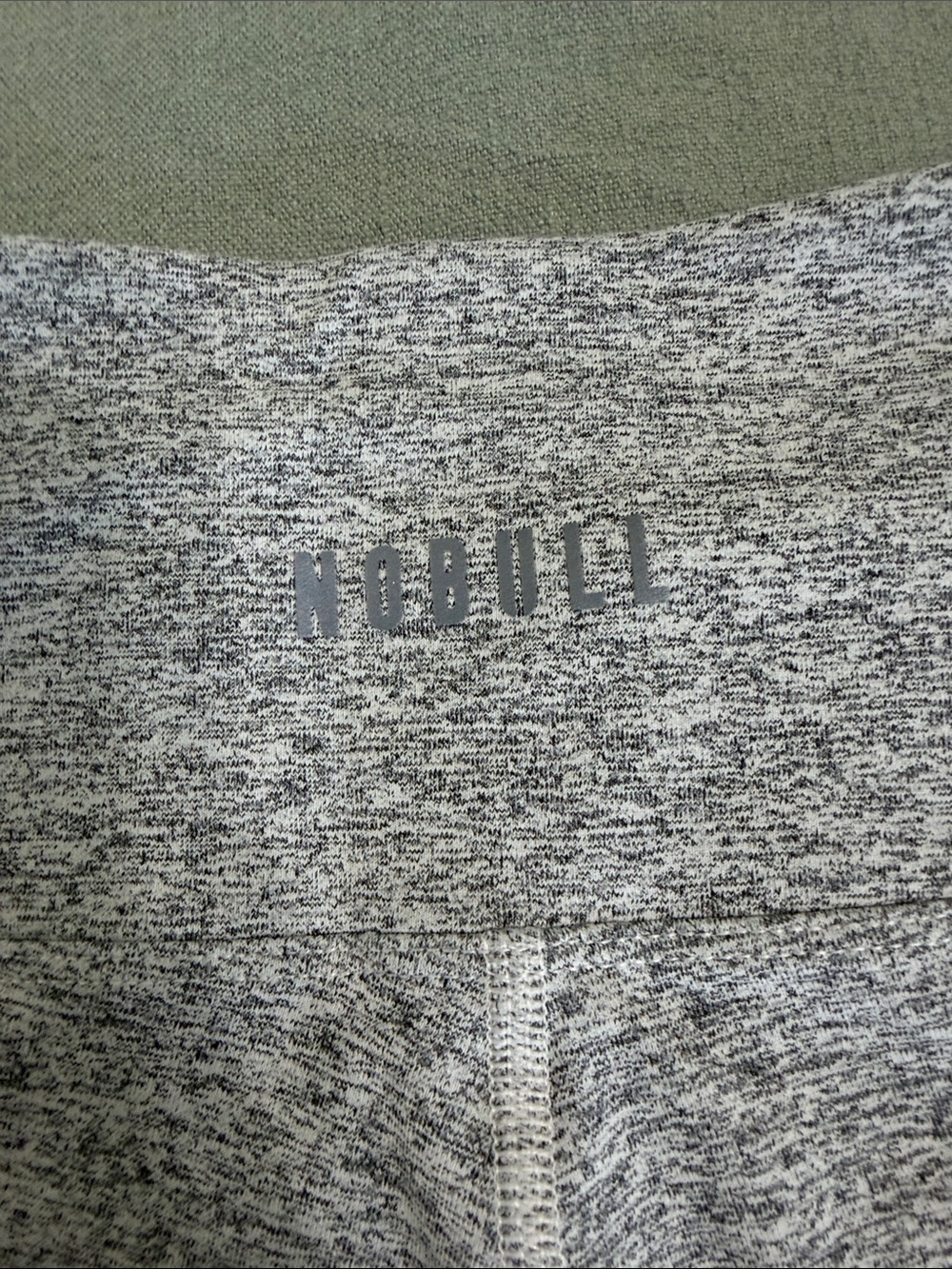 NOBULL Heather Gray Women's Leggings - Picture 2 of 3